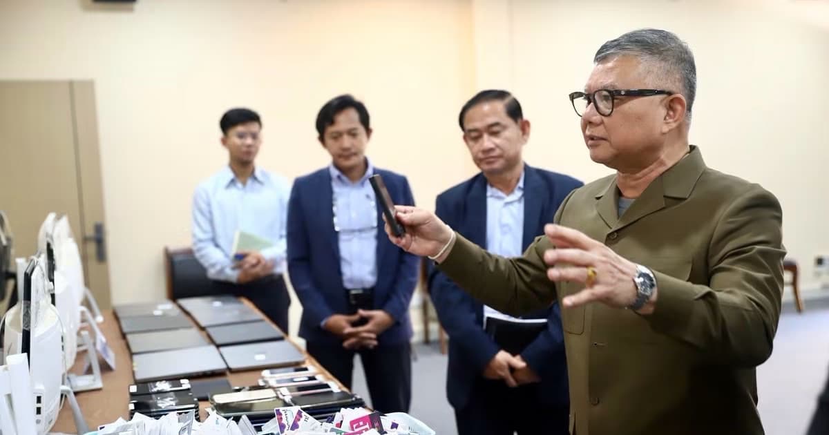 ឯកឧត្តម ឆៃ ស៊ីណារិទ្ធ៖ កម្ពុជាកំពុងអនុវត្តយុទ្ធនាការទ្រង់ទ្រាយធំ ប្រឆាំងបទល្មើសឆបោកតាមប្រព័ន្ធបច្ចេកវិទ្យា