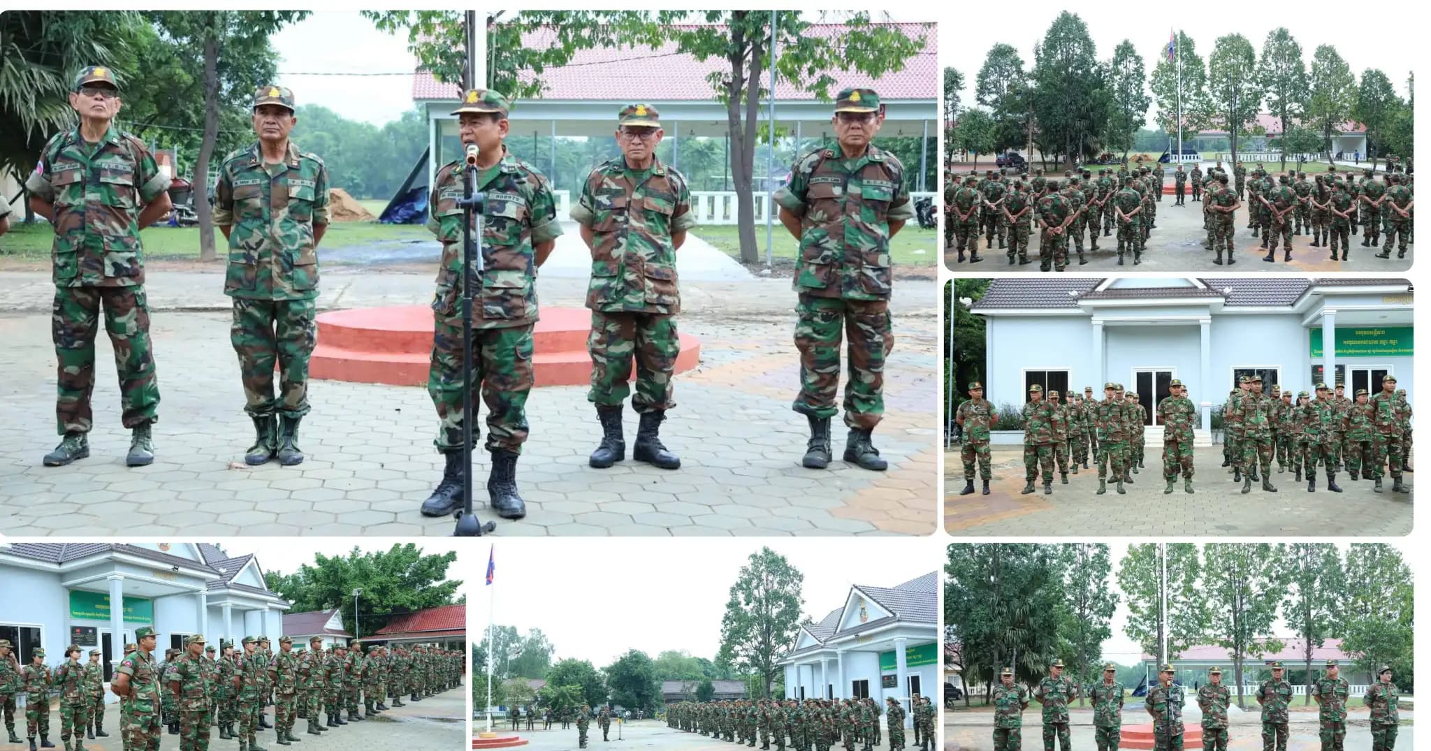 មេបញ្ជាការតំបន់ប្រតិបត្តិការសឹករងកំពង់ធំ ផ្សព្វផ្សាយសភាពការណ៍ថ្មីៗ ពង្រឹងតួនាទីភារកិច្ចរបស់កងយោធពលខេមរភូមិន្ទ